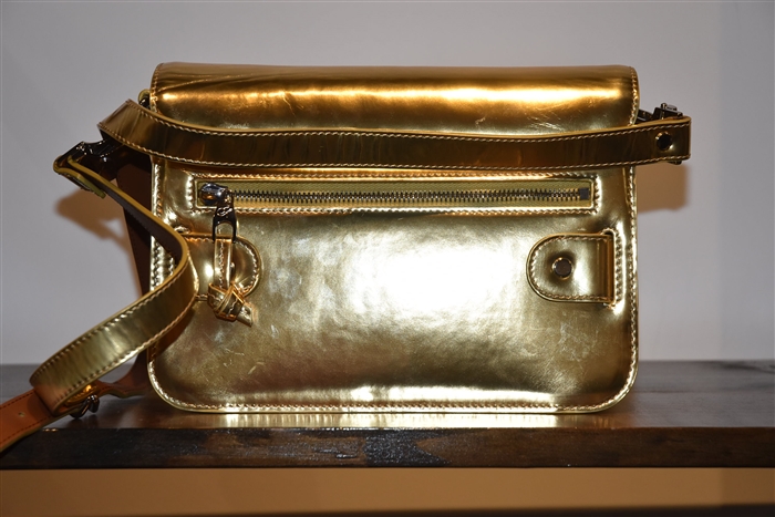 Gold Proenza Schouler Shoulder Bag, size S