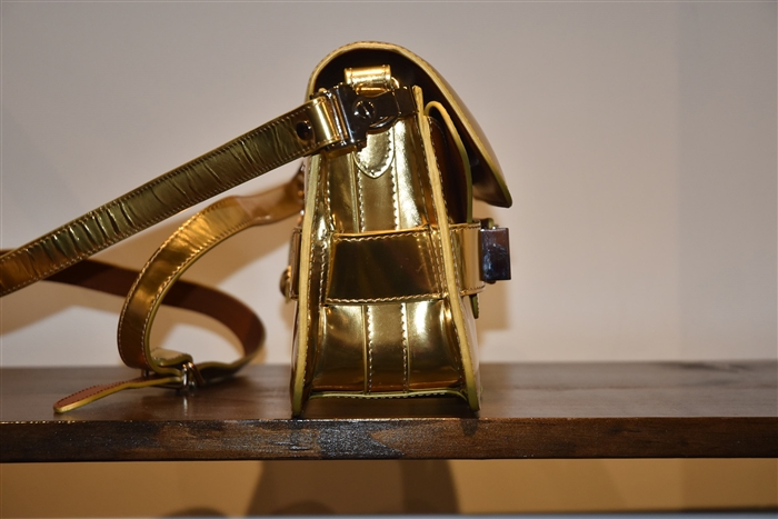 Gold Proenza Schouler Shoulder Bag, size S