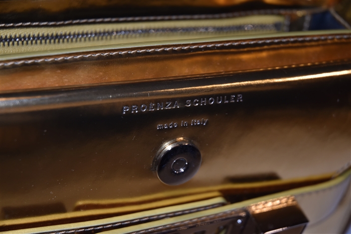 Gold Proenza Schouler Shoulder Bag, size S