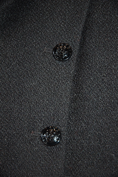 Basic Black Chanel Suit Jacket, size 4