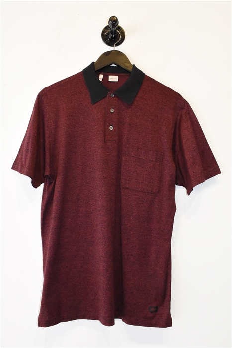 Dark Cherry Brioni Polo, size S