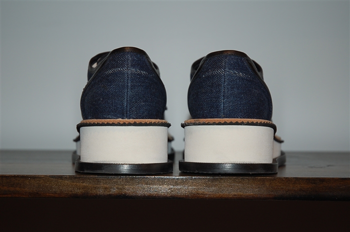 Denim Blue Givenchy Derby, size 7.5