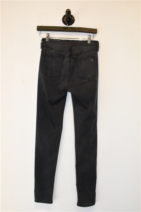 Faded Black Rag & Bone Jeggings, size 27