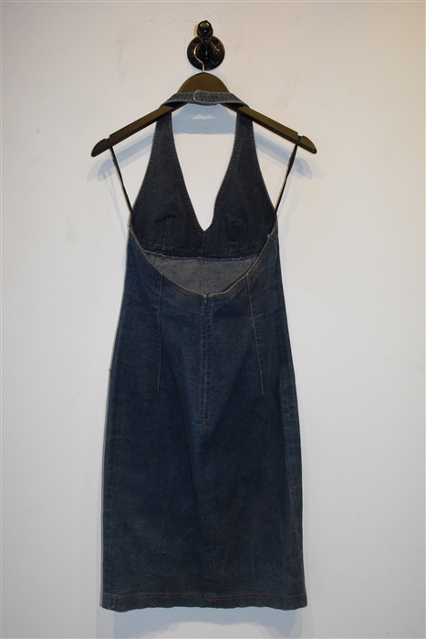 Denim Blue Dolce & Gabbana Denim Dress, size 8