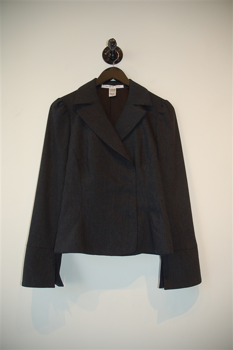 Charcoal Diane von Furstenberg Jacket, size 12