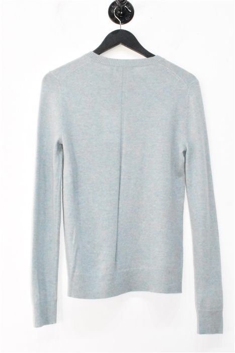 Teal Melange Theory Cashmere Sweater, size S