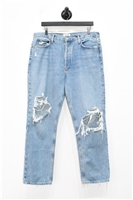 Faded Denim Agolde Slim-leg Jean, size 32