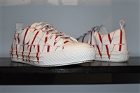 White & Red Valentino Sneaker, size 11