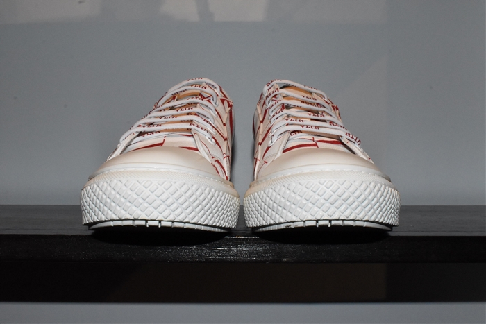 White & Red Valentino Sneaker, size 11