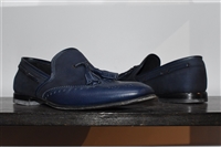 Navy Salvatore Ferragamo Loafer, size 8