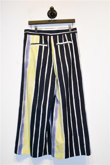 Striped Sportmax Wide-Leg Trousers, size 8