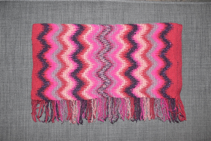 Pink Stripe Missoni Scarf, size O/S
