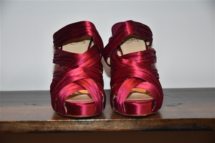 Fuchsia Christian Louboutin Sandal, size 9