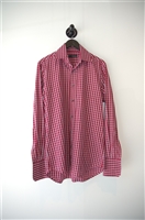 Deep Red DSquared2 Button Shirt, size L