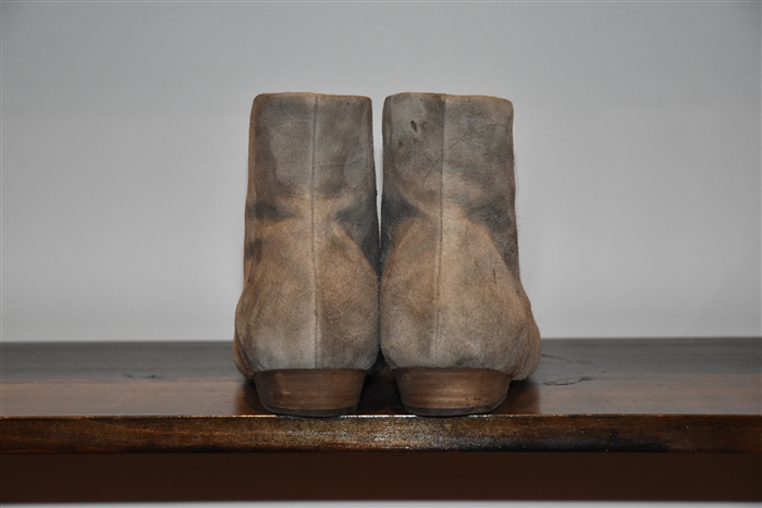 Soft Gray Marsell Ankle Boots, size 7