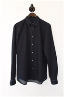 Dark Denim The Kooples Button Shirt, size S