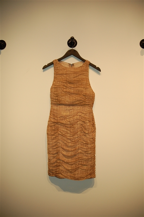 Mixed Neutrals Alice + Olivia Cocktail Dress, size 0