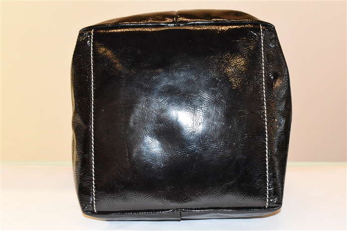 Black Patent Miu Miu Bucket Bag, size M