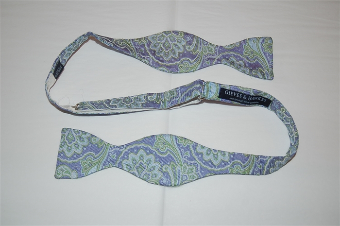 Floral Gieves & Hawkes Bow Tie, size O/S