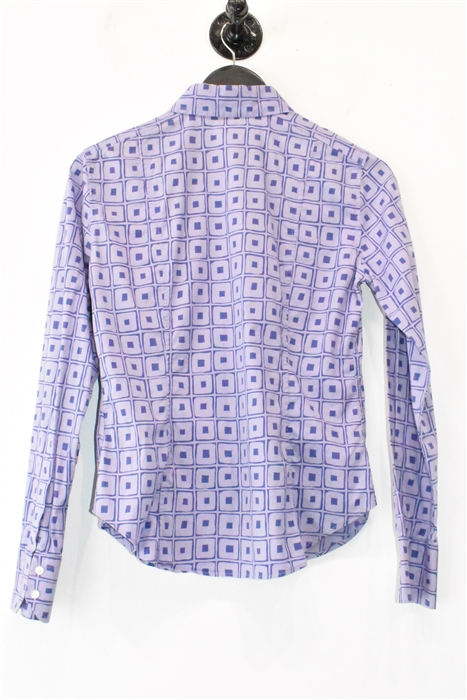 Geometric Etro Button Shirt, size 8