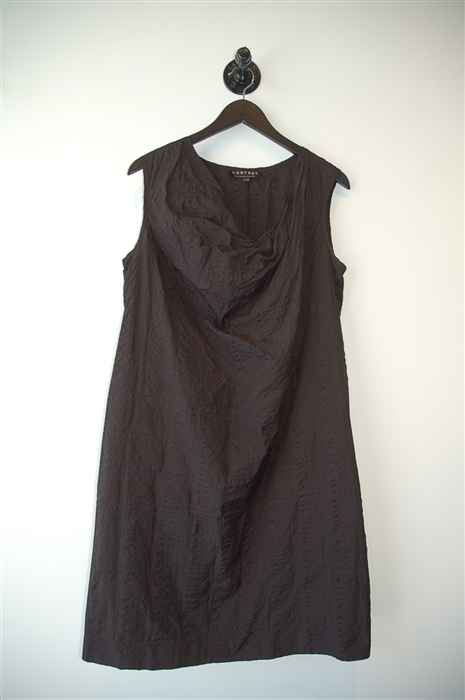 Basic Black Comrags Shift Dress, size XL