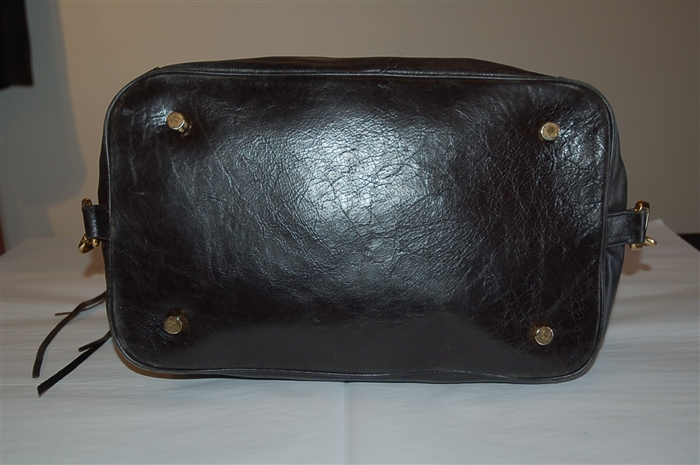 Black Leather Rebecca Minkoff Satchel, size L