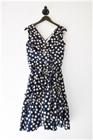 Polka Dot Carolina Herrera A-Line Dress, size 8