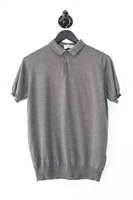 Purple Smoke John Smedley Polo, size M