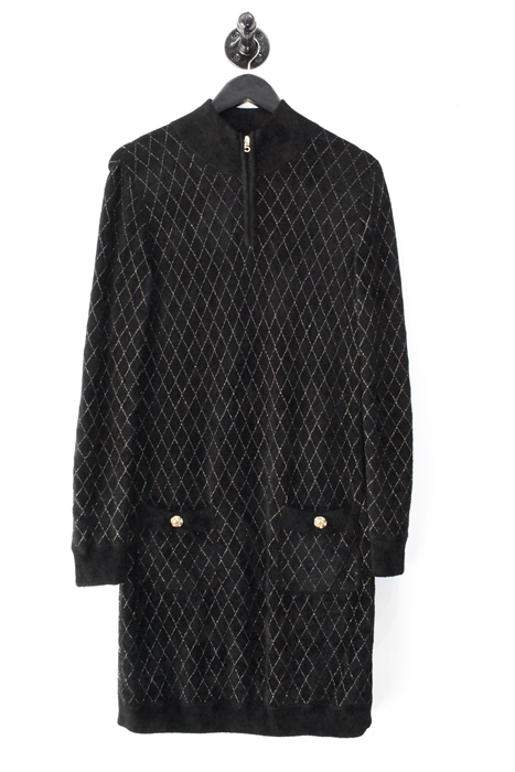 Black Chanel Sheath Dress, size 8