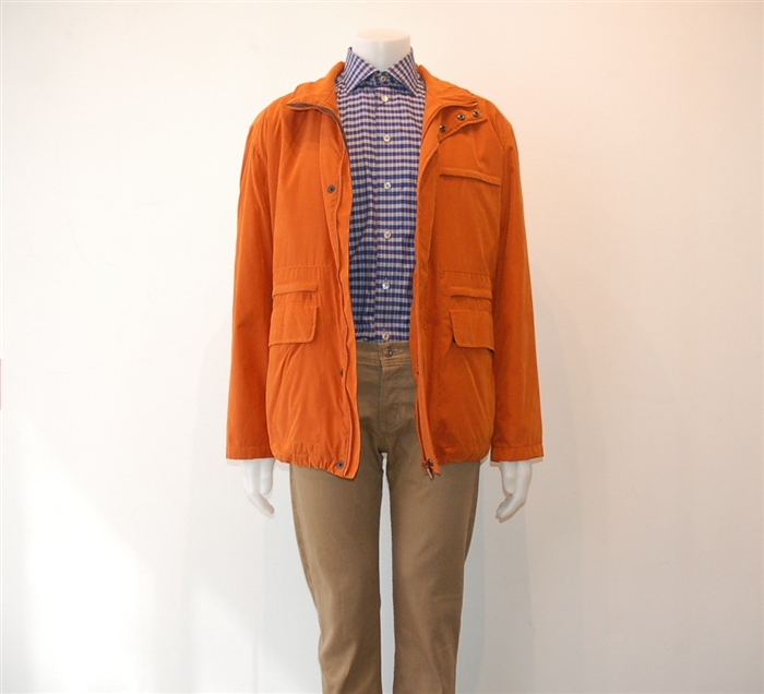 Burnt Orange Paul & Shark Jacket, size L