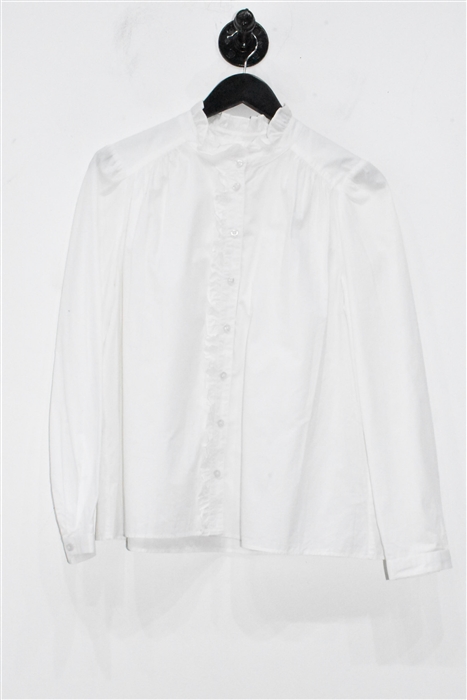Soft White Ba&sh Button Blouse, size S