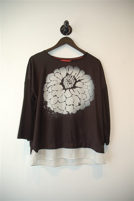 Black Luisa Cerano Pullover, size 10