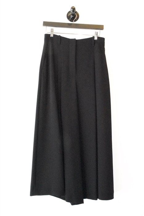 Basic Black Max Mara Wide-Leg Trousers, size 8