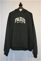 Forest Green Balenciaga Hoodie, size XL