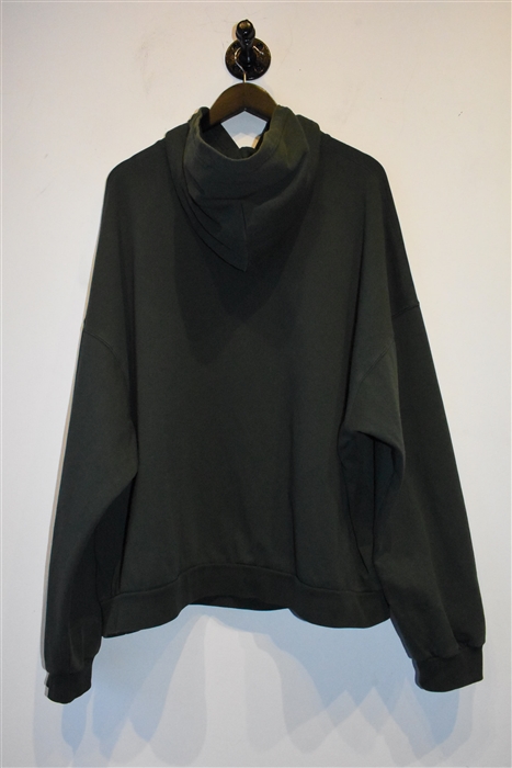 Forest Green Balenciaga Hoodie, size XL
