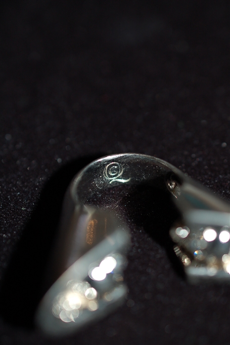 Silver Alexander McQueen Ring, size O/S