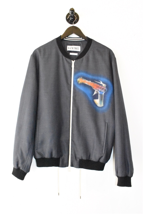 Navy Loewe Bomber Jacket, size L