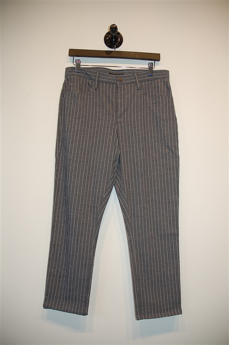 Blue Stripe Theory Trousers, size S