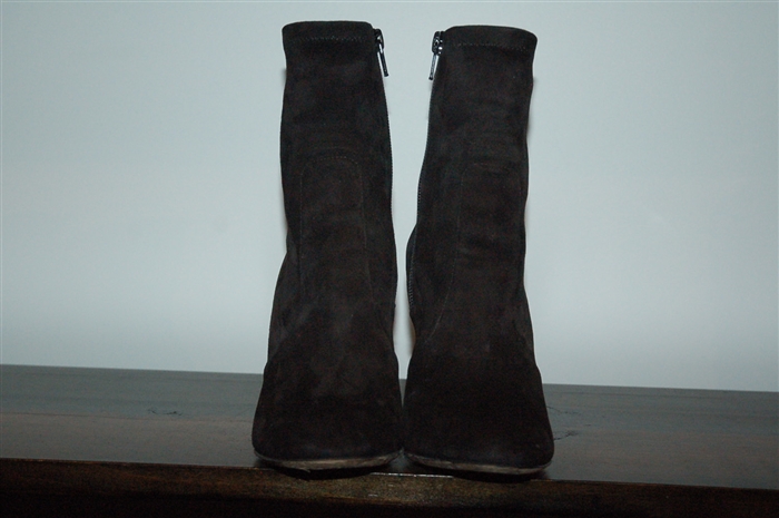 Black Suede Valentino Ankle Boots, size 6.5