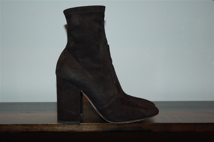 Black Suede Valentino Ankle Boots, size 6.5