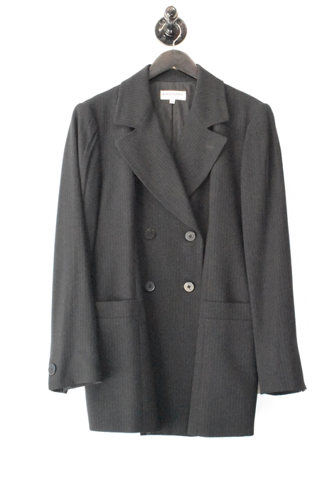 Black Pinstripe Giorgio Armani Pant Suit, size M