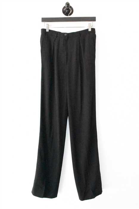 Black Pinstripe Giorgio Armani Pant Suit, size M