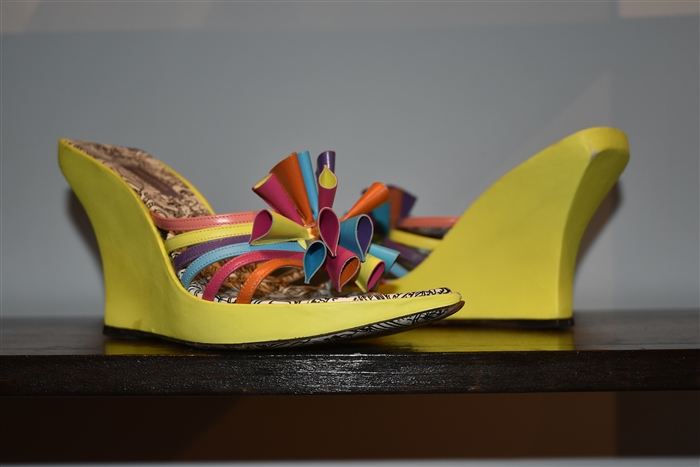 Sunshine Yellow Emilio Pucci Sandal, size 8