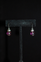 Amethyst Nina Ricci Earrings, size O/S
