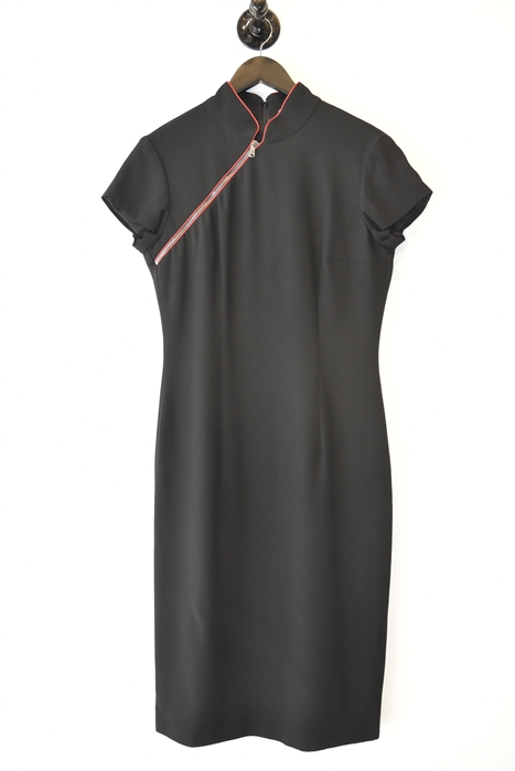 Black Alexander McQueen Sheath Dress, size 8