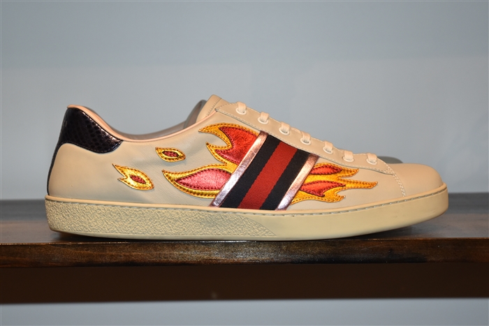 Pale Beige Gucci Sneaker, size 13
