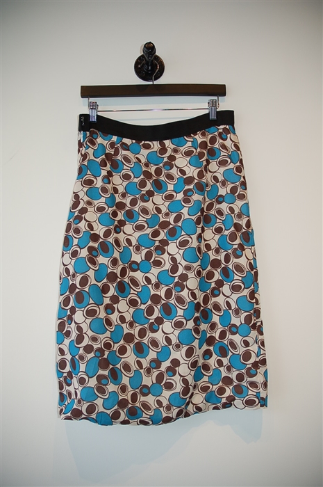 Geometric Marni Straight Skirt, size 6