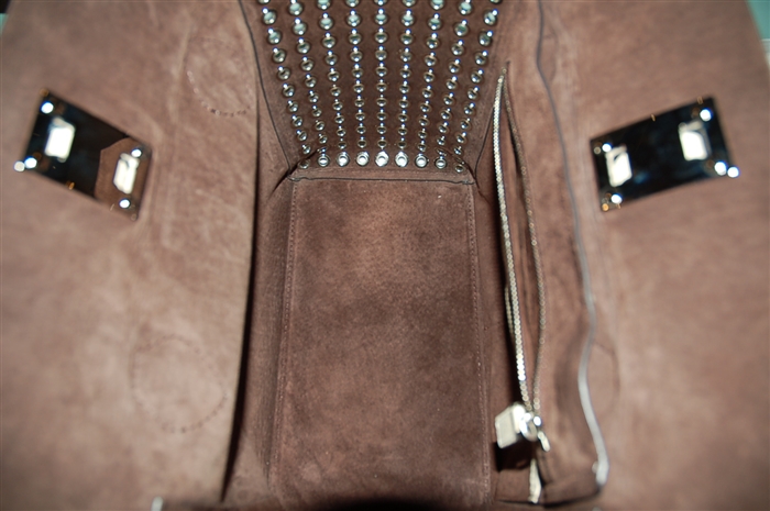 Ecru Michael Kors Collection Tote, size L