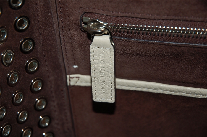 Ecru Michael Kors Collection Tote, size L