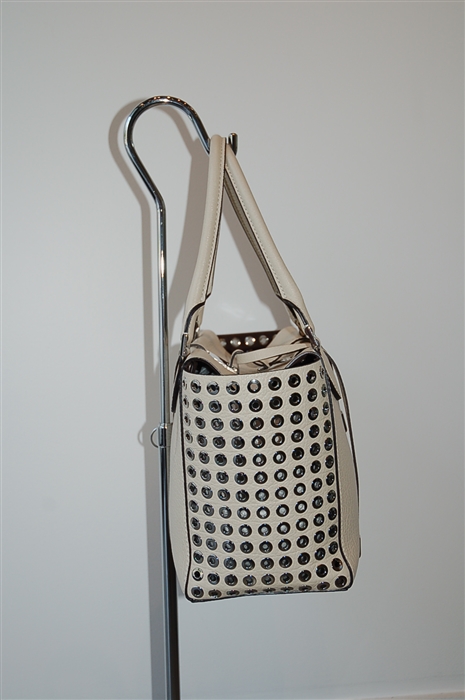 Ecru Michael Kors Collection Tote, size L